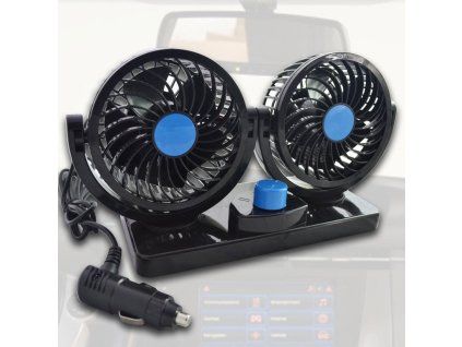 dvojity pridavny ventilator auto 3