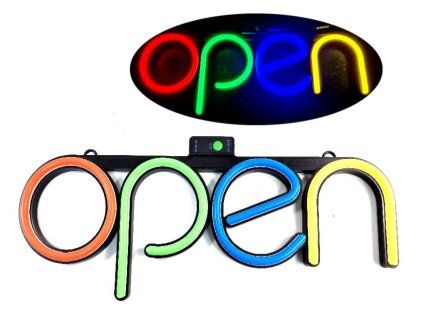 neon led open 3