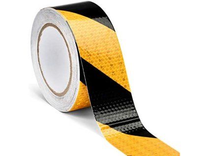 reflexni paska pruhy zluto cerna 2