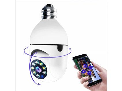chytra wifi ip kamera zarovka e27 5