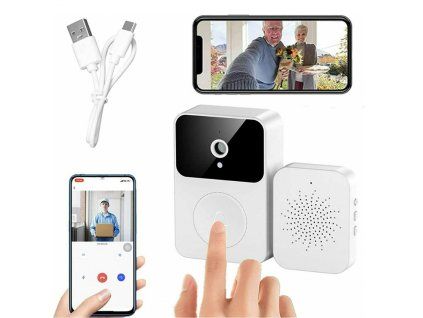 wifi bezdratovy video zvonek x9 3