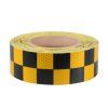 reflexni paska barvy kostka zluta cerna 2