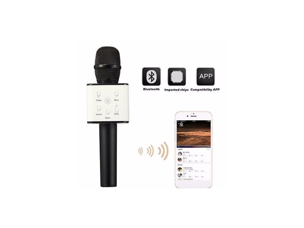 NICE KTV Q7 Wireless Karaoke Handheld Microphone Player Bluetooth 1