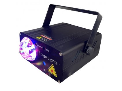 Disco laser/projektor světlo se stativem a dálkovým ovladačem