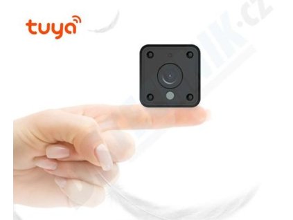 Chytrá miniaturní bezdrátová IP kamera P2P, 2Mpx, noční vidění do 8m