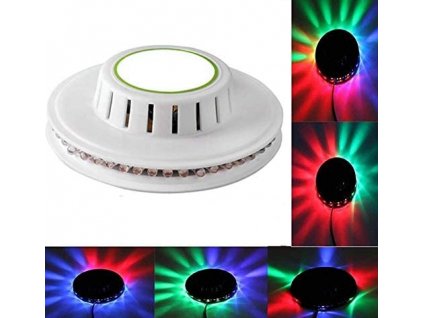 Mini LED barevné osvětlení UFO 14 cm