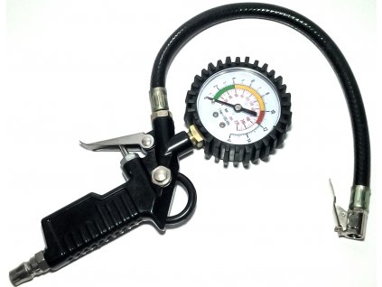 Pistole tlaková s manometrem - pneuhustič