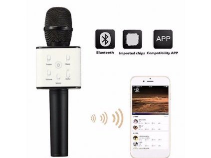 NICE KTV Q7 Wireless Karaoke Handheld Microphone Player Bluetooth 1