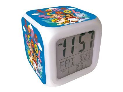 LED budík patrola 01