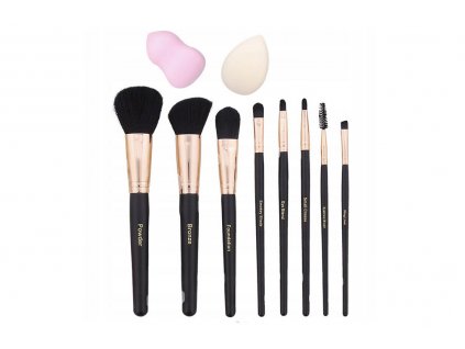 Souprava štětců na make up Black Mary 02