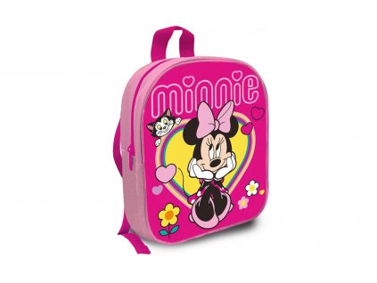 Dětský batoh Disney růžový Minnie srdíčko