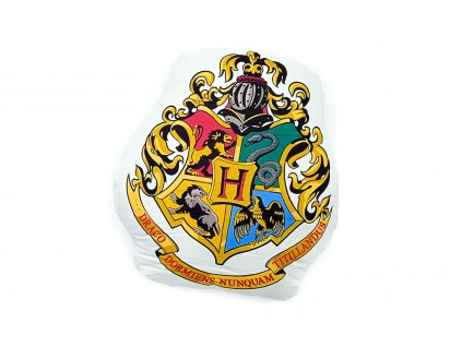 Tvarovaný 3D polštář Harry Potter barevný - ERB Hogwards