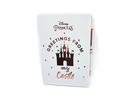Zápisník s propiskou Disney Princess