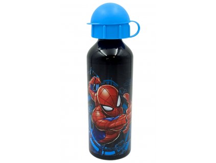 Láhev na pití Marvel 520 ml - Spiderman (tyrkysová)