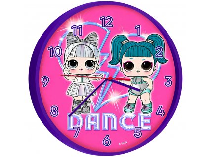 Nástěnné hodiny L.O.L. 25 cm - Dance