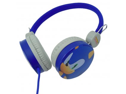Dětská licenční sluchátka - Ježek Sonic