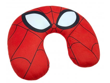 Cestovní polštář červený - Spiderman