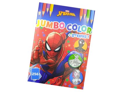 Maxi omalovánky Marvel Jumbo - Spiderman