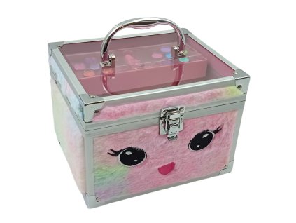 Plyšový kosmetický kufřík s make-upem - Okatý jednorožec/2