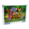 Dětské puzzle 50 dílků - Zvířátka v ZOO