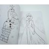 Maxi omalovánky Disney se samolepkami - Frozen