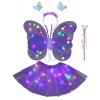 svítící karneval fialový 01