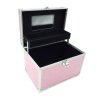 Třpytivý kosmetický kufřík - Růžový