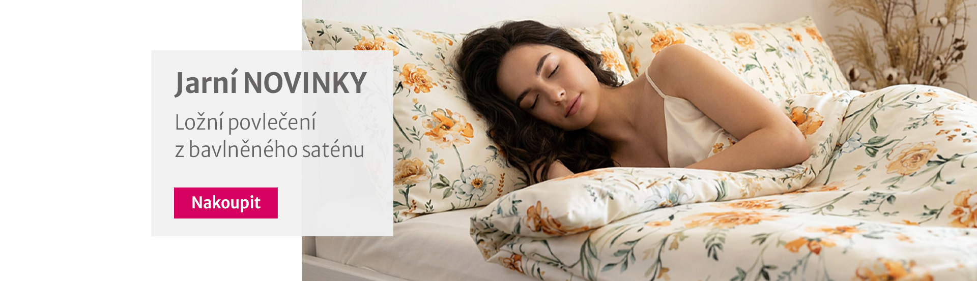 Povlečení bavlněný satén s jarním vzorem skladem, rozměr 140x200, 140x220, 200x200 v různých rozměrech, ručně šité a vyrobeno v Česku Slezská Harmonia