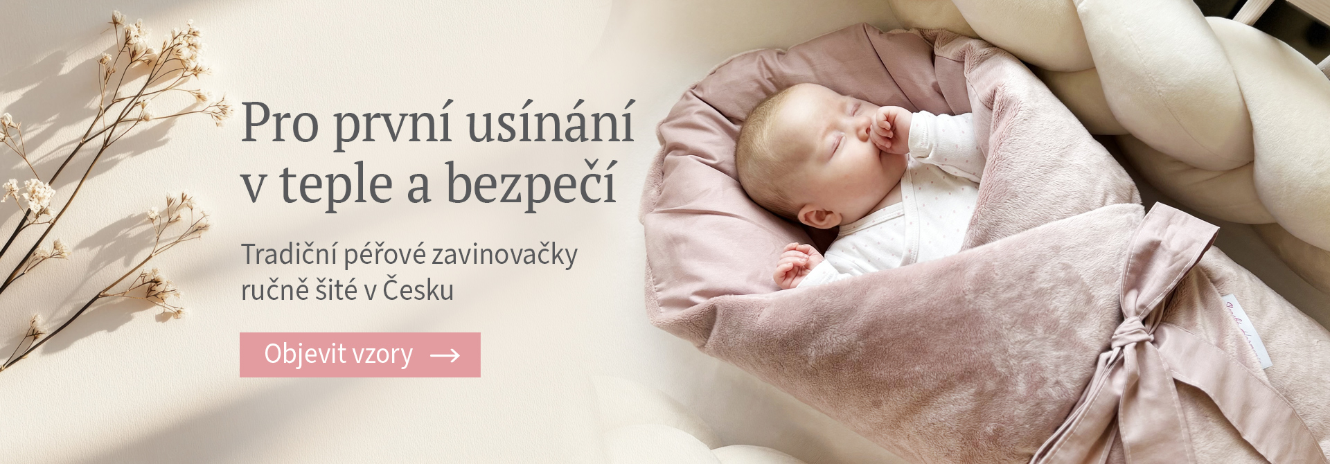 Péřová zavinovačka pro miminko, ručně šitá v česku, slezská harmonia, přikrývka, podložka, zavinovačka ze 100% bavlny