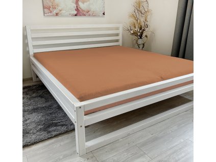 Mikroplyš-prostěradlo-140x200-oříšková-hnědá-napínací-vyrobeno-v-česku-slezská-harmonia