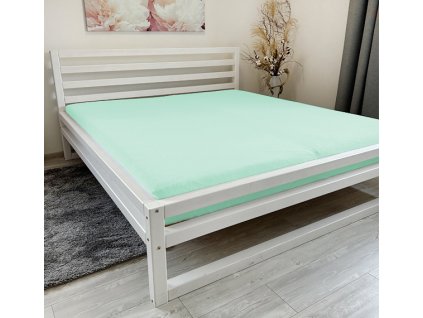 prostěradlo-forté-160x200-mint-skladem-ručně-šité-slezká-harmonia