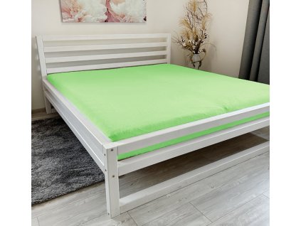 prostěradlo-froté-90x200-světle-zelené-s-gumou-slezská-harmonia