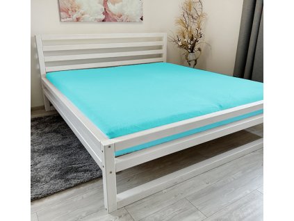 prostěradlo-froté-90x200-tyrkysové-modré-s-gumou-slezská-harmonia