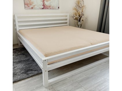 prostěradlo-na-dvojlůžko-skladem-160x200-béžové-ručně-šité-slezská-harmonia