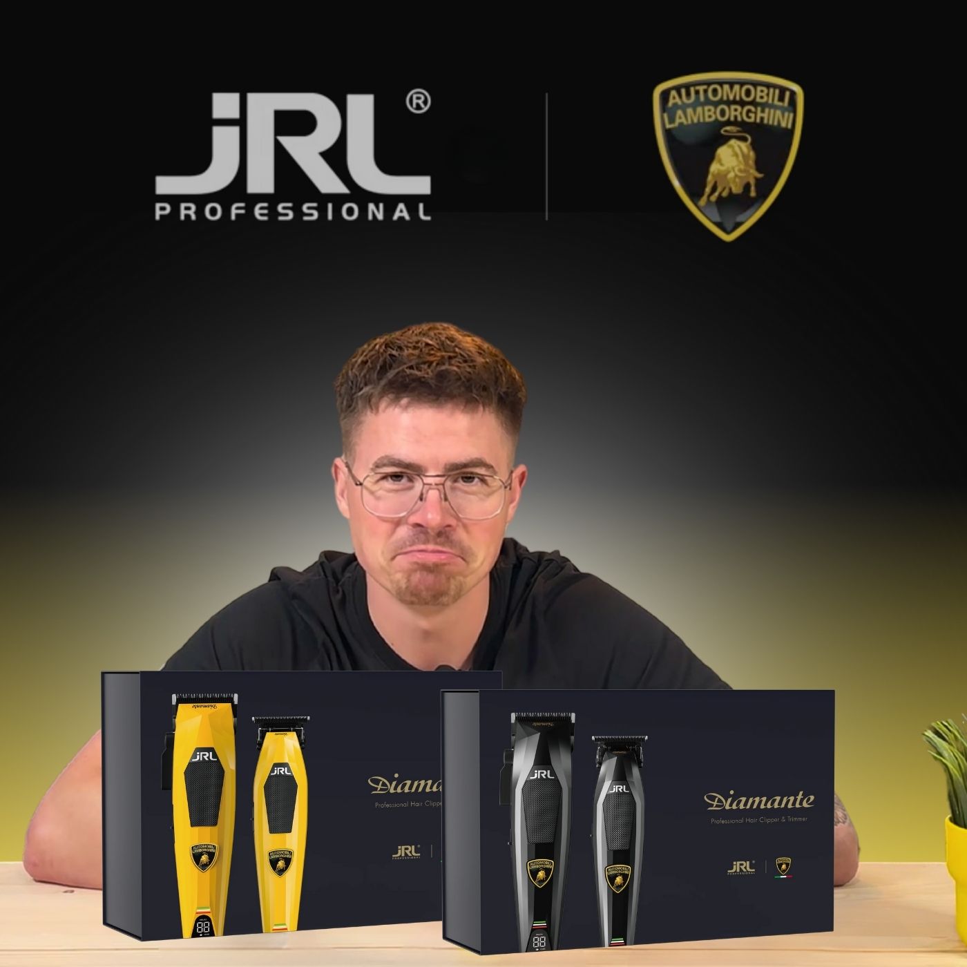 JRL x Lamborghini Diamante Collection: Clipper + Trimmer Set