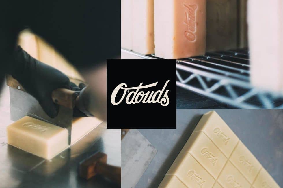 O'Douds artisan mýdla. Výroba krok za krokem.