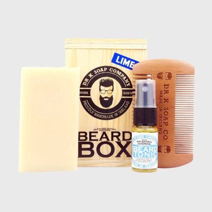 dr k soap company beard box fresh lime