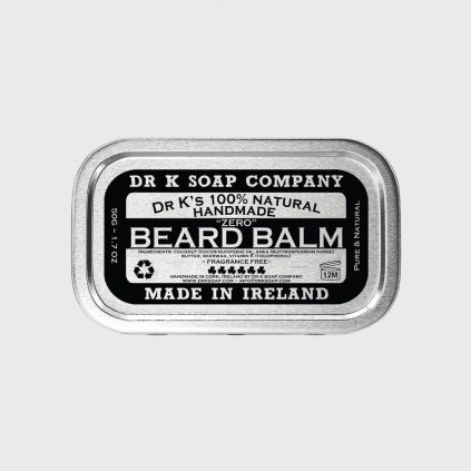dr k soap company zero fragrance beard balm balzam na vousy