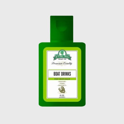 stirling boat drinks balzam po holeni