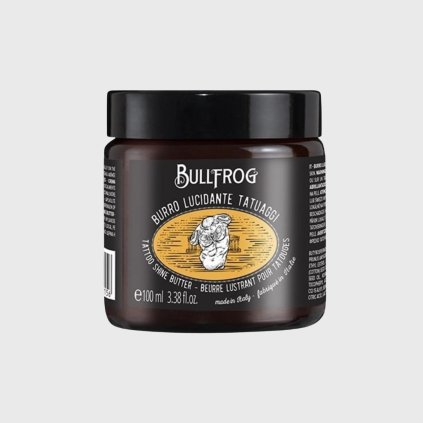 Hydratační pečující máslo na tetování Bullfrog Shine Butter 100 ml