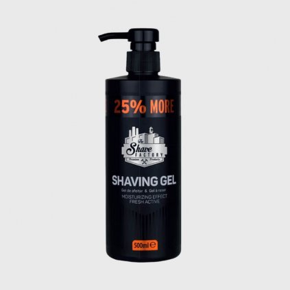 the shave factory gel na holeni 500ml
