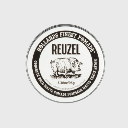 Reuzel Concrete Hold Matte Pomade silně fixační matná pomáda na vlasy 95 g