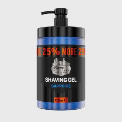 the shave factory sapphire gel na holeni 1250ml