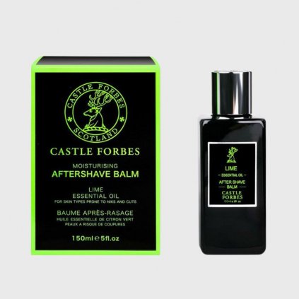 castle forbes aftershave balm lime 150ml