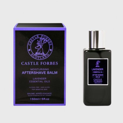 castle forbes aftershave balm lavender 150ml