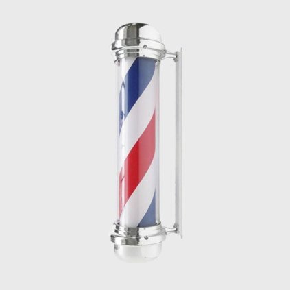 barber pole svetelny poutac pro barbershop