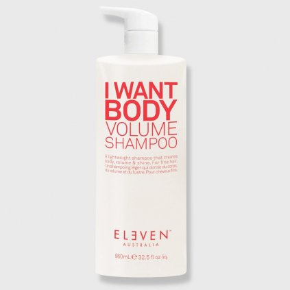 eleven australia i want body volume shampoo 960ml