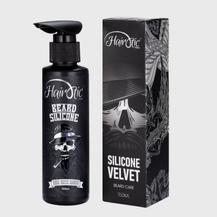 Hairotic Beard Silicone Velvet balzám pro sametové změkčení vousů 150 ml