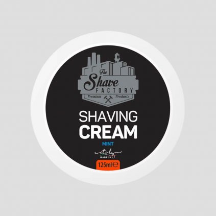 the shave factory shaving cream mint krem na holeni 125ml