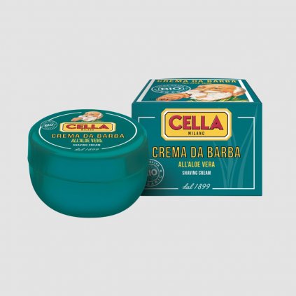 Cella Milano Organic Shave Cream Aloe Vera krem na holeni 150ml
